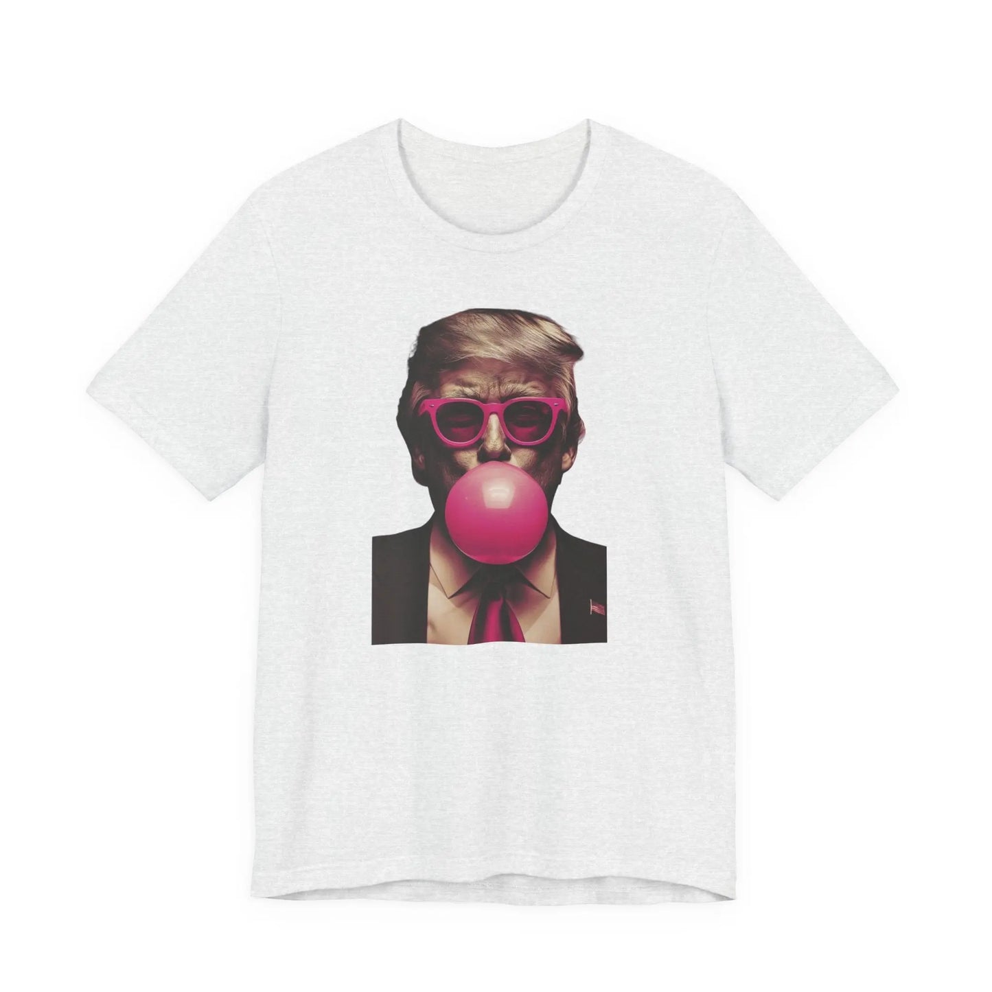 Trump Pink Bubble Gum Tshirt Printify
