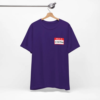 Red Flags F*ck Better Front & Back T-Shirt Printify