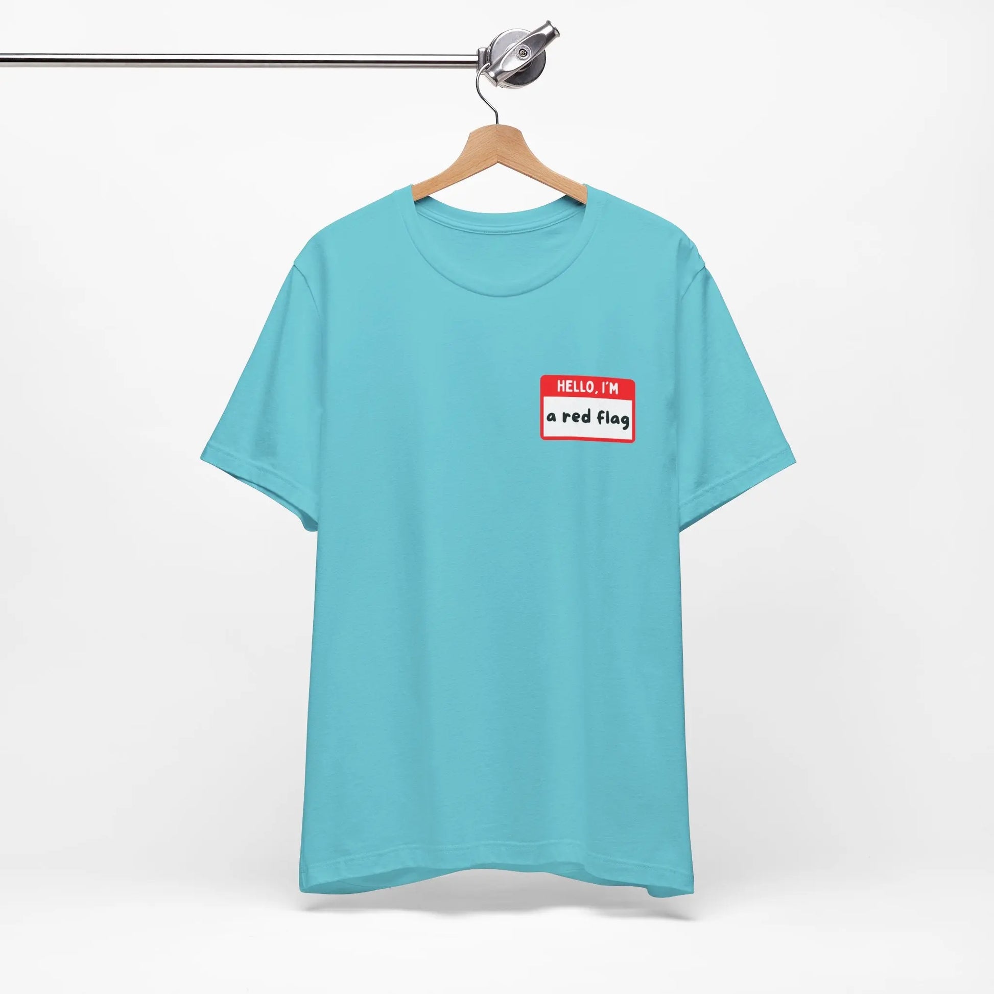 Red Flags F*ck Better Front & Back T-Shirt Printify