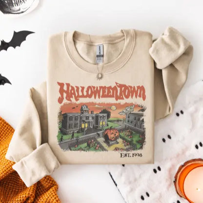 Retro HalloweenTown Sweatshirt Printify