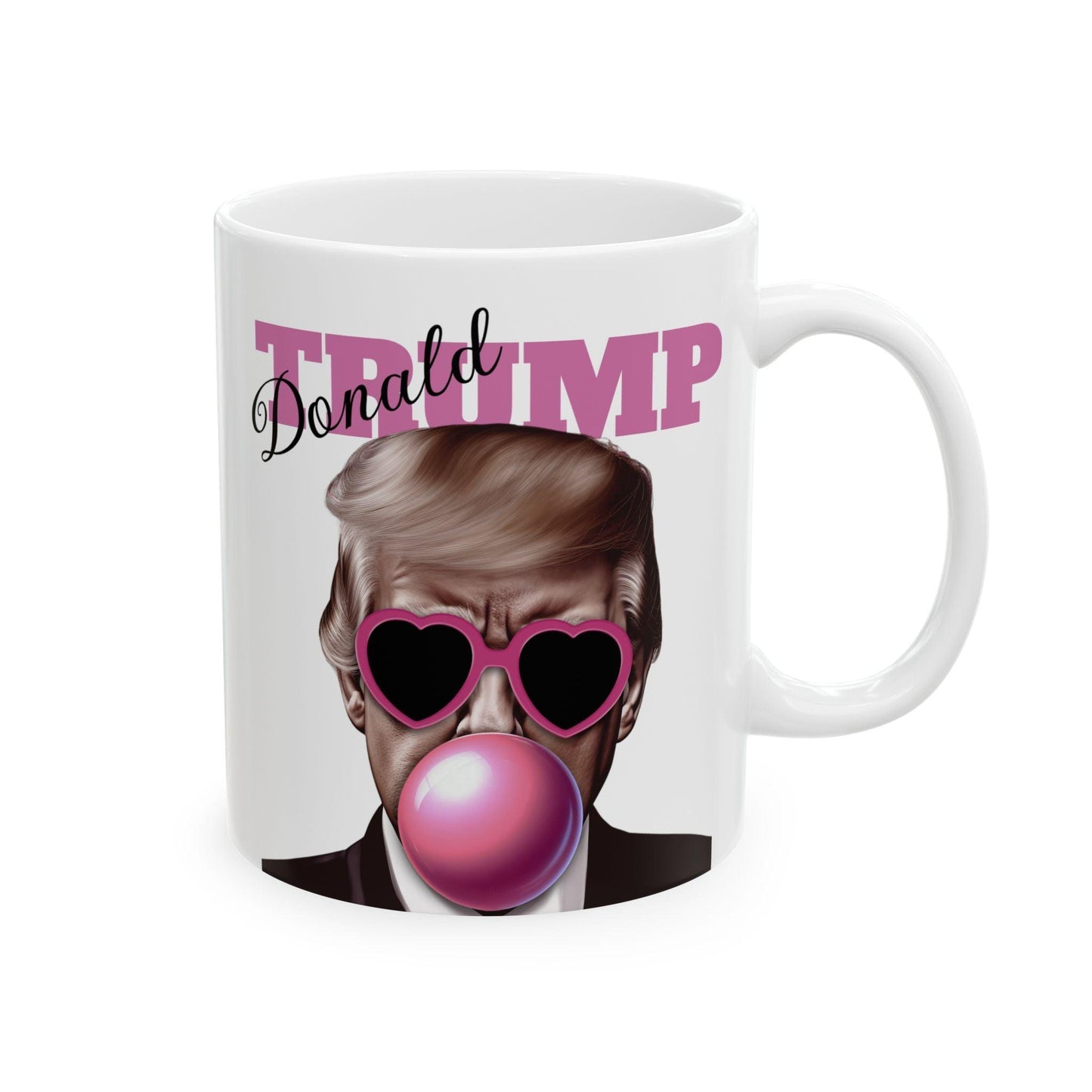 Funny Trump Mug, Trump Daddy Ceramic Mug, Christmas Gift for Trump Fans, Trump Bubble Gum, 11oz 15oz Mug, Political Gift, Unique Mug - Galvaleos Galvaleos Galvaleos 11oz Printify Mug Funny Trump Mug, Trump Daddy Ceramic Mug, Christmas Gift for Trump Fans, Trump Bubble Gum, 11oz 15oz Mug, Political Gift, Unique Mug