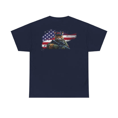 T-Shirt - MAGA Vote Trump Save Our Cats Political Tee - Galvaleos Galvaleos Galvaleos Dark Heather / S Printify T-Shirt T-Shirt - MAGA Vote Trump Save Our Cats Political Tee