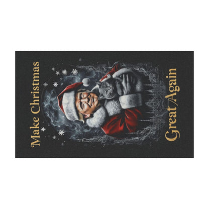 Christmas Fridge Magnet, Holiday Car Magnet, Festive Refrigerator Decor, Xmas Make Great Again Magnet, Seasonal Gift Ideas - Galvaleos Galvaleos Galvaleos 7.5'' × 4.5'' / Rectangle / 1 pc Printify Home Decor Christmas Fridge Magnet, Holiday Car Magnet, Festive Refrigerator Decor, Xmas Make Great Again Magnet, Seasonal Gift Ideas