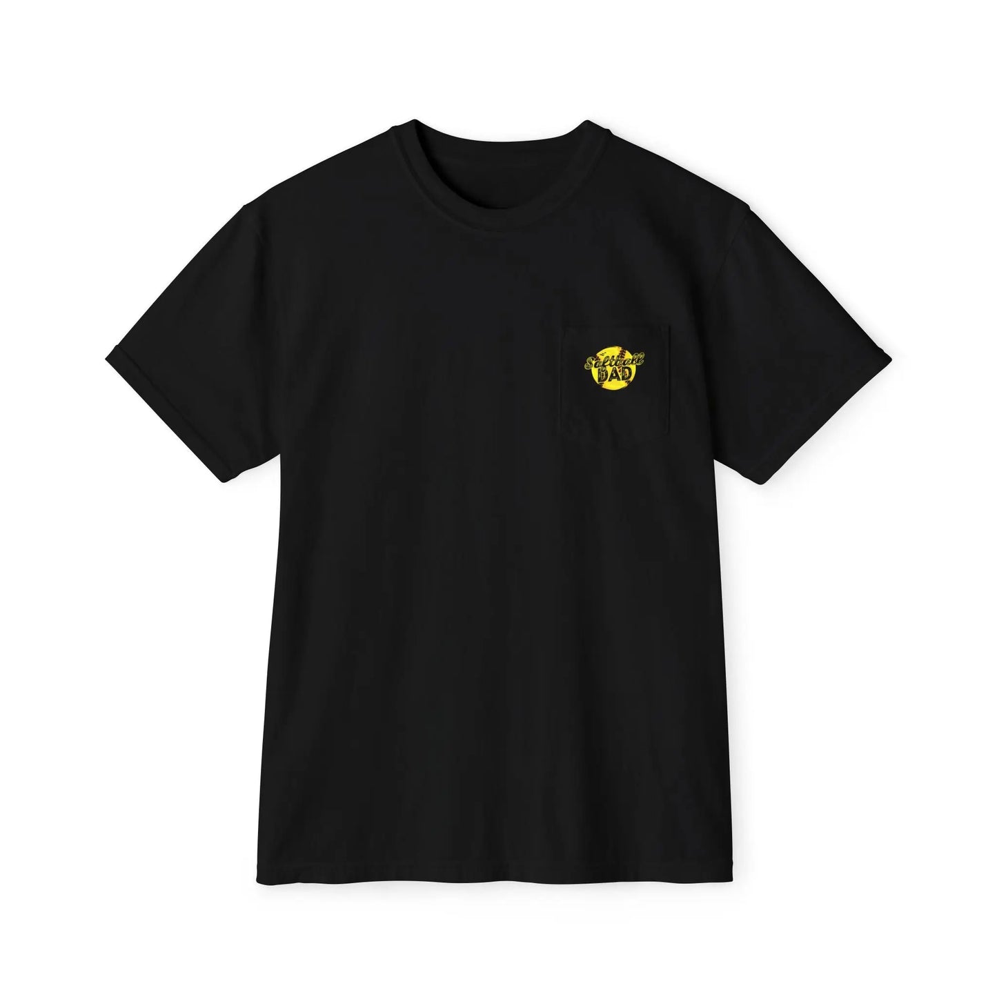 Softball Dad Pocket T-Shirt, Unisex Athletic Tee, Fun Gift for Sports Lovers, Father's Day Shirt, Casual Everyday Wear Printify