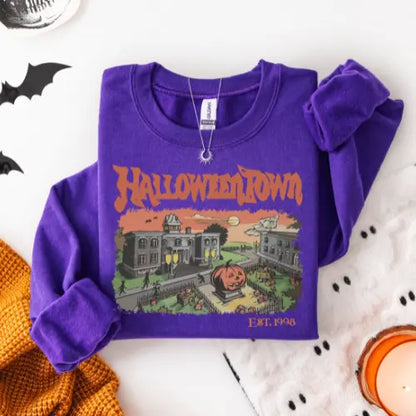 Retro HalloweenTown Sweatshirt Printify