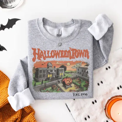 Retro HalloweenTown Sweatshirt Printify