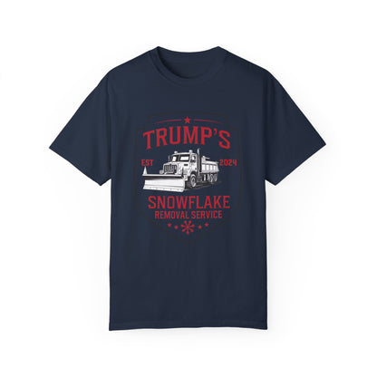 Trumps Snowflake Removal Service, Comfort Colors Garment-Dyed T-shirt