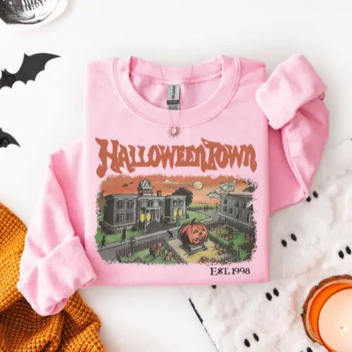 Retro HalloweenTown Sweatshirt Printify