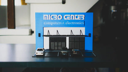Diorama Building Kits for Hot Wheels & Diecast Cars | Model Display Set Galvaleos