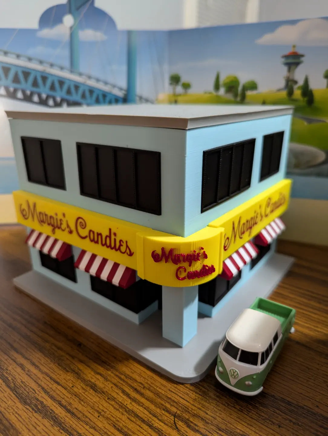 Diorama Building Kits for Hot Wheels & Diecast Cars | Model Display Set Galvaleos