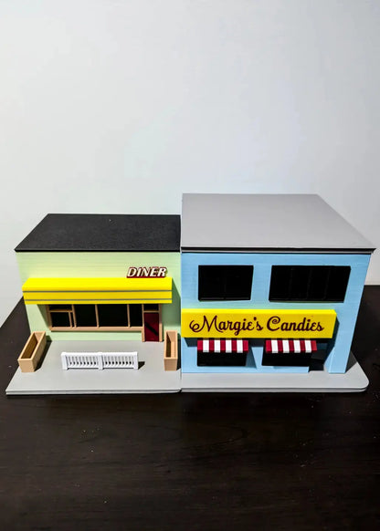 Diorama Building Kits for Hot Wheels & Diecast Cars | Model Display Set Galvaleos
