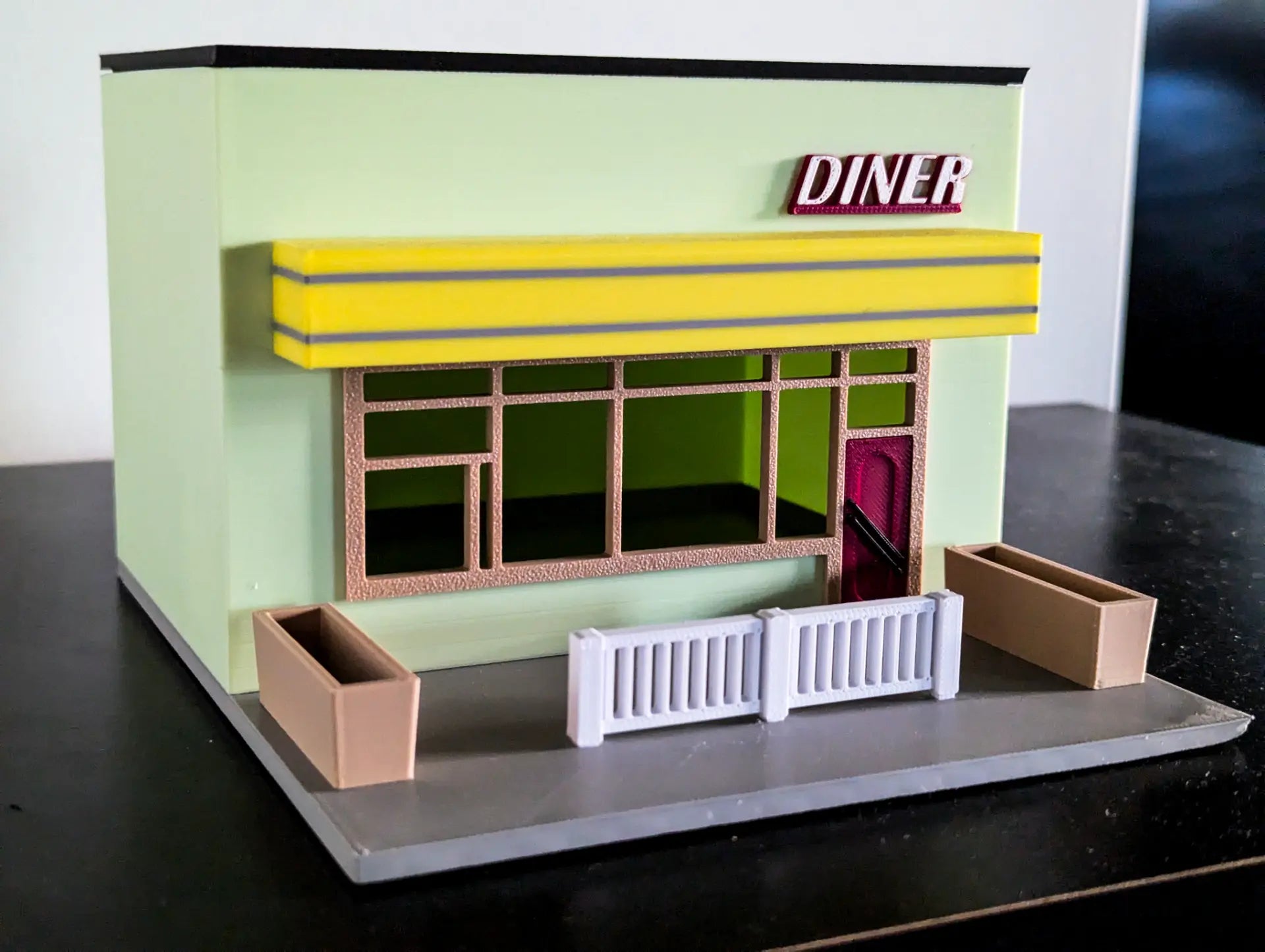 Diorama Building Kits for Hot Wheels & Diecast Cars | Model Display Set Galvaleos