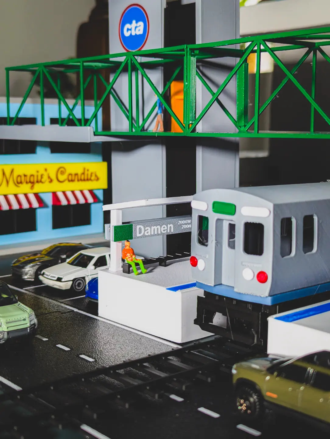 Diorama Building Kits for Hot Wheels & Diecast Cars | Model Display Set Galvaleos