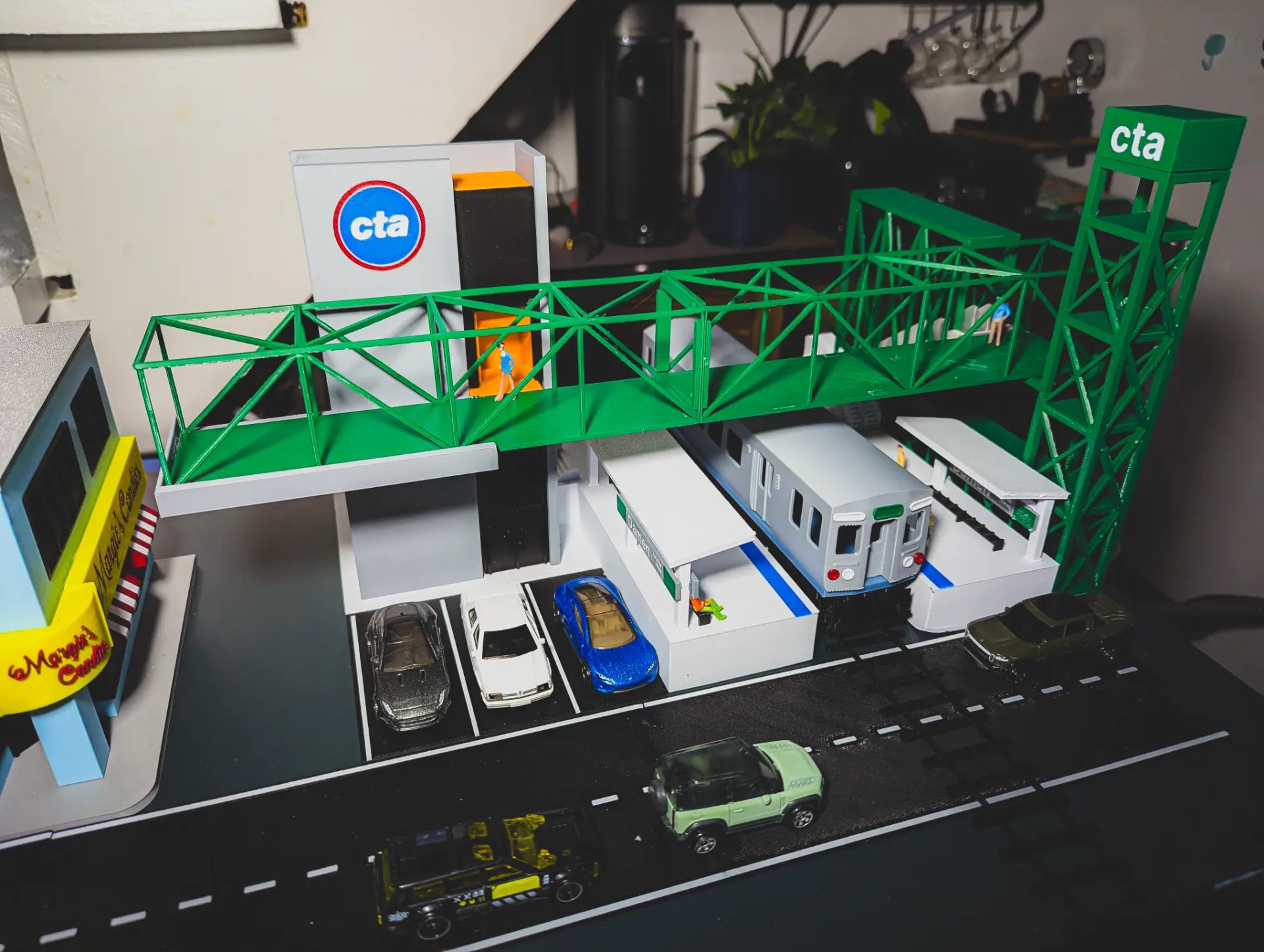 Diorama Building Kits for Hot Wheels & Diecast Cars | Model Display Set Galvaleos