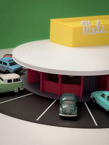 Diorama Building Kits for Hot Wheels & Diecast Cars | Model Display Set Galvaleos