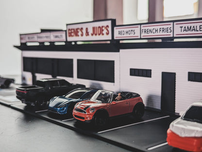 Diorama Building Kits for Hot Wheels & Diecast Cars | Model Display Set Galvaleos