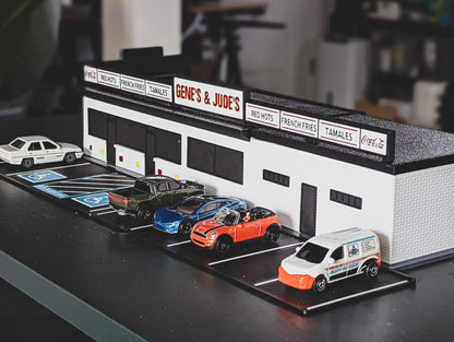 Diorama Building Kits for Hot Wheels & Diecast Cars | Model Display Set Galvaleos