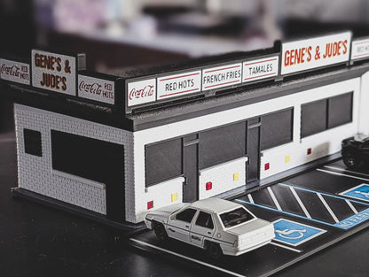 Diorama Building Kits for Hot Wheels & Diecast Cars | Model Display Set Galvaleos