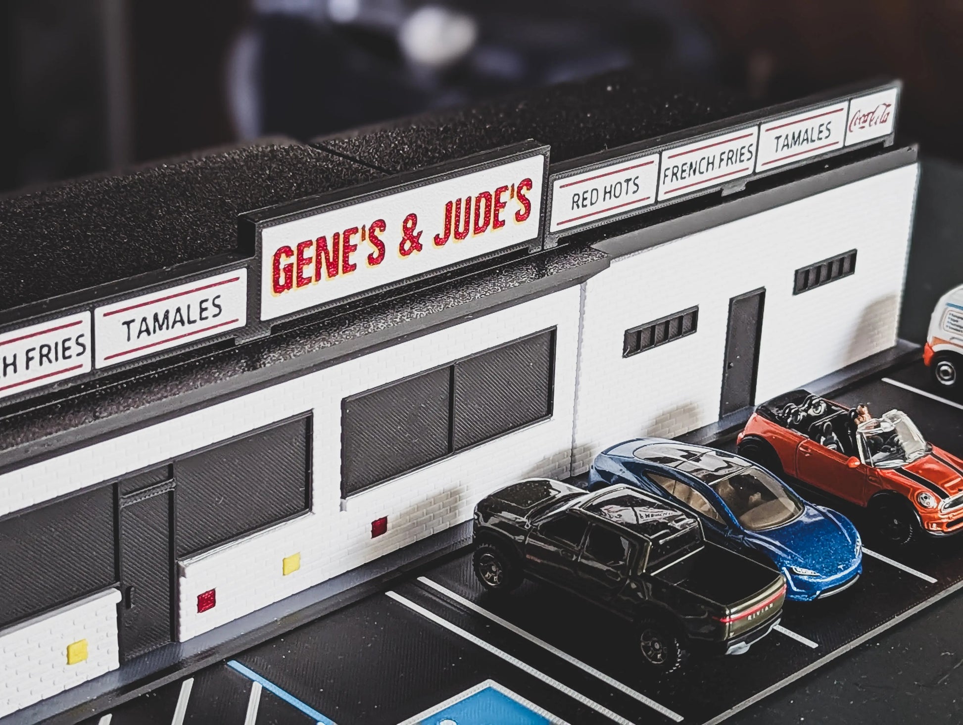 Diorama Building Kits for Hot Wheels & Diecast Cars | Model Display Set Galvaleos