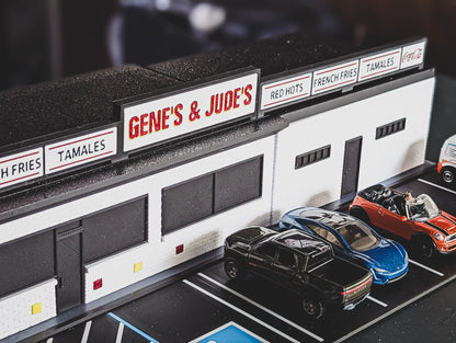Diorama Building Kits for Hot Wheels & Diecast Cars | Model Display Set Galvaleos