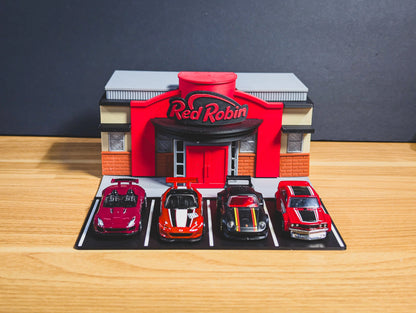 Diorama Building Kits for Hot Wheels & Diecast Cars | Model Display Set Galvaleos