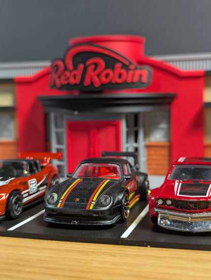 Diorama Building Kits for Hot Wheels & Diecast Cars | Model Display Set Galvaleos