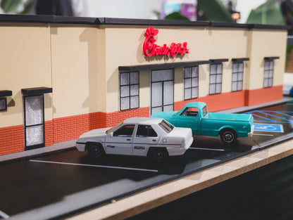 Diorama Building Kits for Hot Wheels & Diecast Cars | Model Display Set Galvaleos