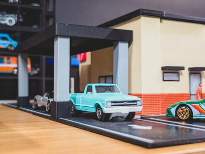 Diorama Building Kits for Hot Wheels & Diecast Cars | Model Display Set Galvaleos