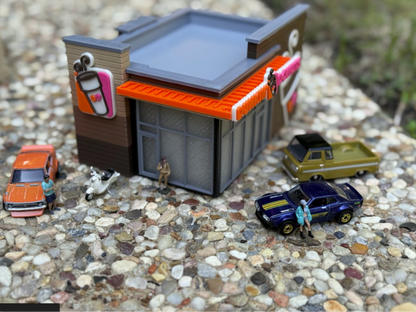 1:64 Scale Hot Wheels Diorama Kits Galvaleos