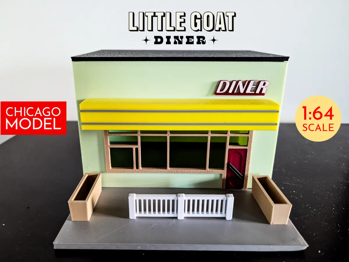 Diorama Building Kits for Hot Wheels & Diecast Cars | Model Display Set Galvaleos
