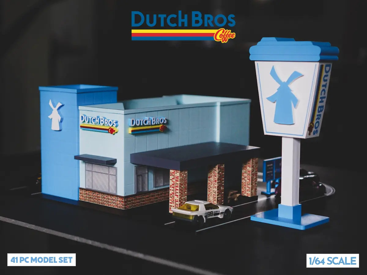 Diorama Building Kits for Hot Wheels & Diecast Cars | Model Display Set Galvaleos