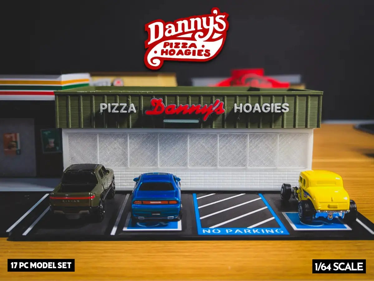 Diorama Building Kits for Hot Wheels & Diecast Cars | Model Display Set Galvaleos