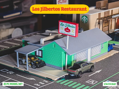 Diorama Building Kits for Hot Wheels & Diecast Cars | Model Display Set Galvaleos