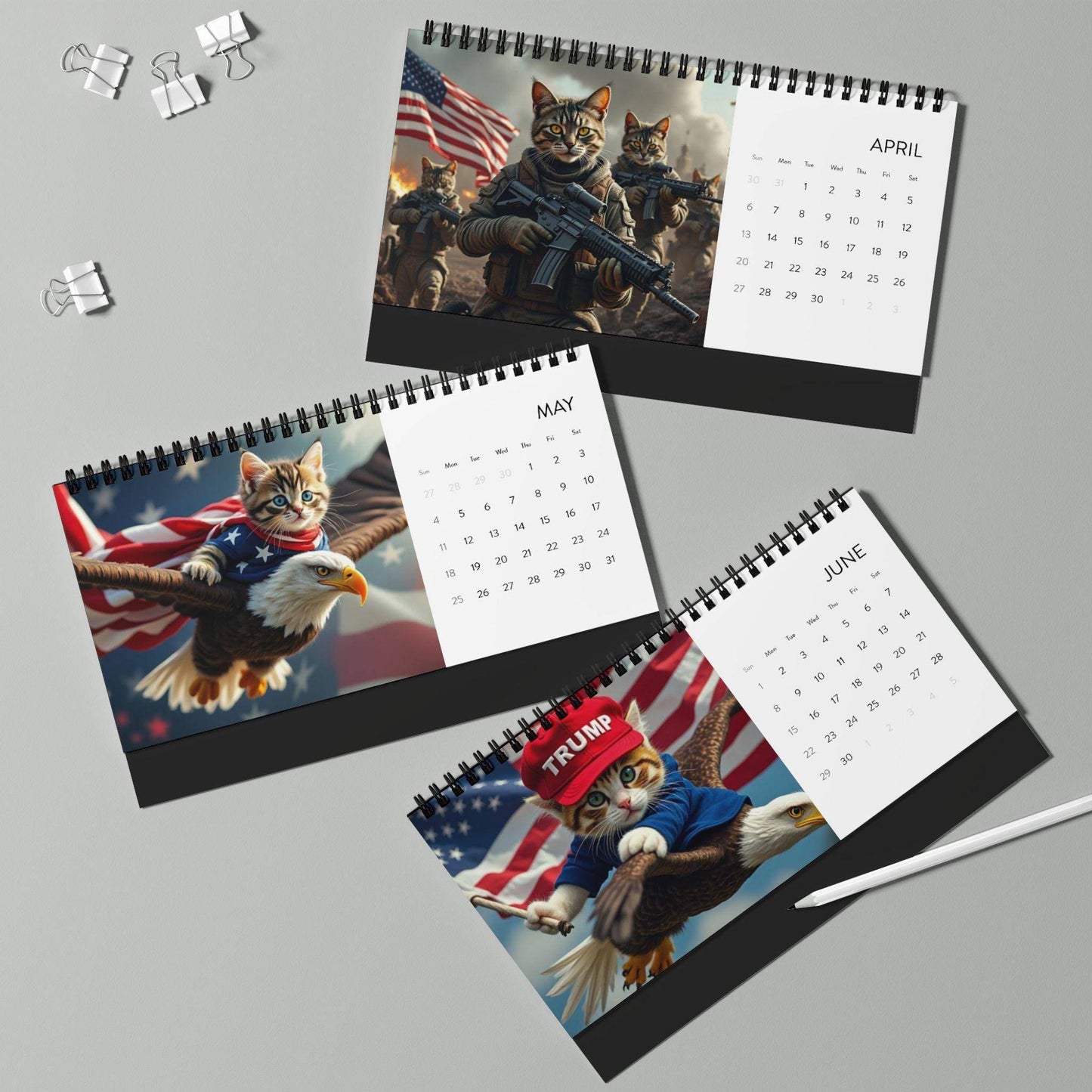 Garbage 2025 Trump Calendar, Cat Memes, Unique Trump Calendar, Office Calendar, Desk Calendar - Galvaleos Galvaleos Galvaleos Default Title Galvaleos Garbage 2025 Trump Calendar, Cat Memes, Unique Trump Calendar, Office Calendar, Desk Calendar