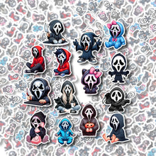 Horror Movie Kawaii Stickers - Halloween 90s Cute Fan Art Collection Galvaleos