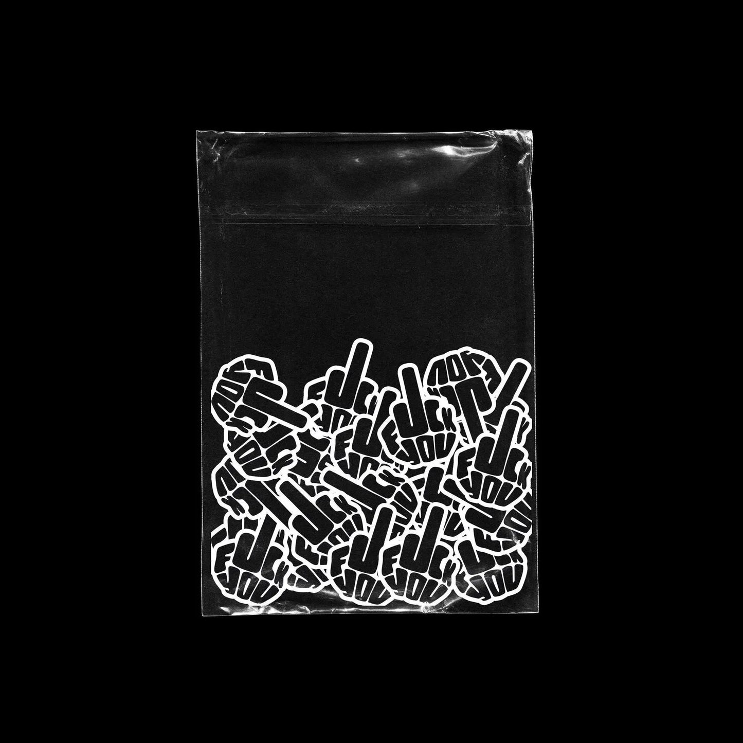 Mini Middle Finger Vinyl Stickers: Funny Prank Decals - 1 Inch Galvaleos