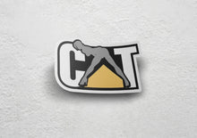 Hooker CAT Heavy Equipment Sticker Galvaleos