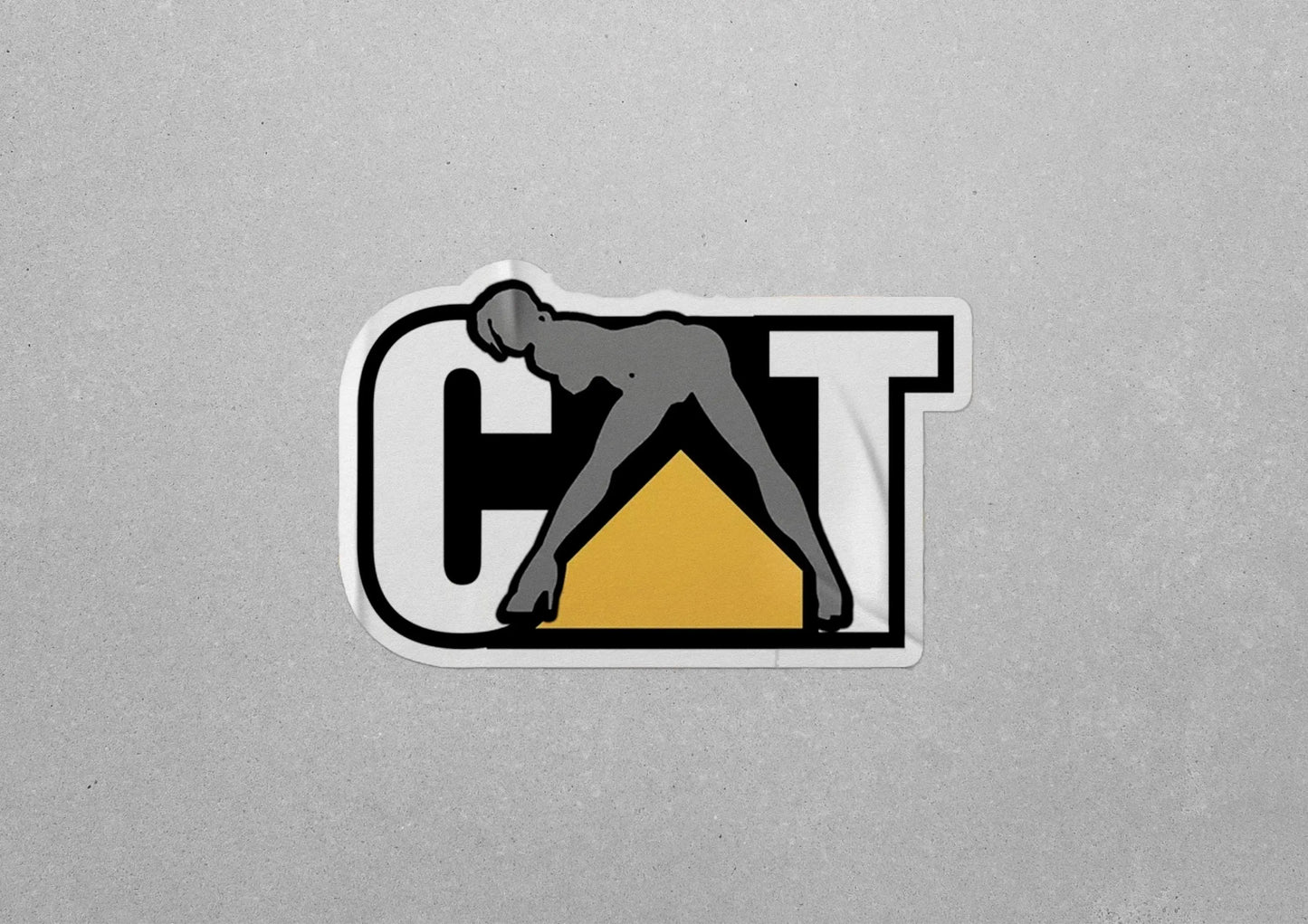 Hooker CAT Heavy Equipment Sticker Galvaleos