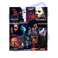 Horror/Scary Movie Poster Stickers, Matte Finish, Halloween Horror, Thriller, Various Collections, 2x3 in, Custom, Halloween Collection Galvaleos
