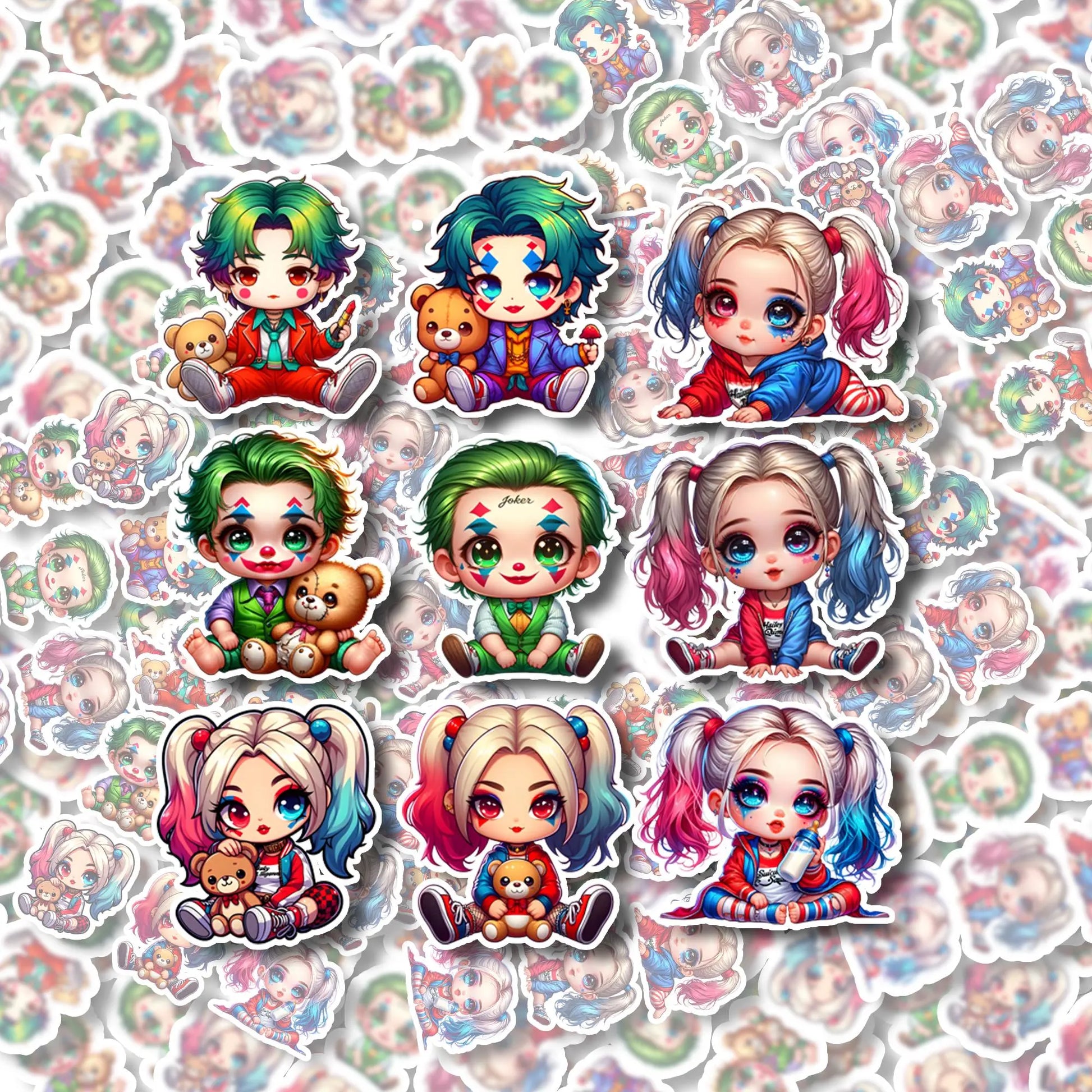 Horror Movie Kawaii Stickers - Halloween 90s Cute Fan Art Collection Galvaleos