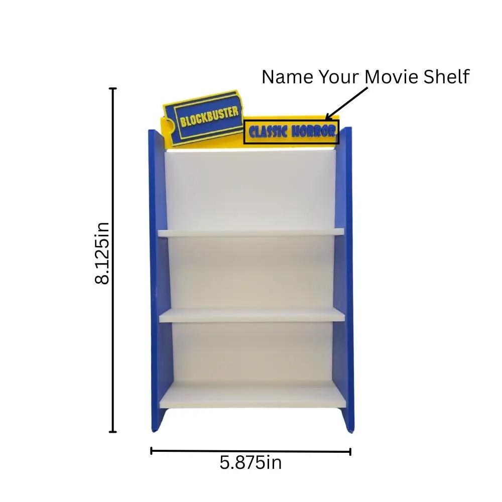 Miniature Horror VHS Collections Fan Art - 1/6 Scale Retro VHS Movies - Galvaleos