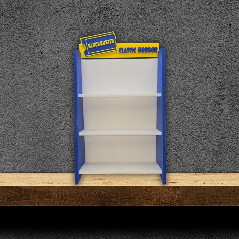 Miniature Horror VHS Collections Fan Art - 1/6 Scale Retro VHS Movies - Galvaleos