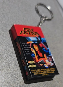 Custom VHS Keychain | NFC Tap to Watch | Retro Movie Keychain