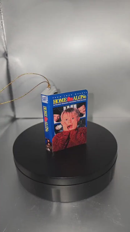 Custom Retro VHS Ornament - Personalized Vintage Movie Christmas Ornament - 80s 90s Nostalgia Gift - Pick Your Favorite Films