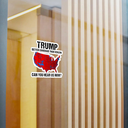 3pc Trump Won, Landslide, President Trump Stickers, Can you hear us now, Window Decal, Trump Bumper Sticker - Galvaleos