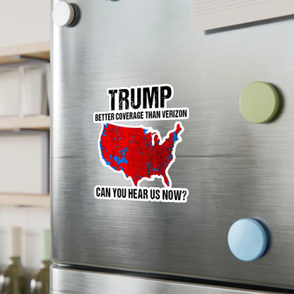 3pc Trump Won, Landslide, President Trump Stickers, Can you hear us now, Window Decal, Trump Bumper Sticker - Galvaleos