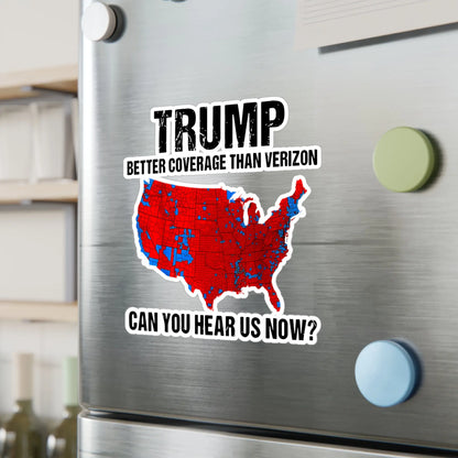 3pc Trump Won, Landslide, President Trump Stickers, Can you hear us now, Window Decal, Trump Bumper Sticker - Galvaleos