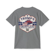 Trump Snowflake Removal QR Code, Trump YMCA Dance, Comfort Colors Unisex Pocket Tshirt - Galvaleos