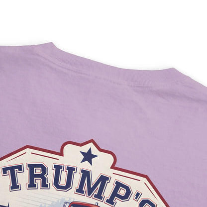 Trump Snowflake Removal QR Code, Trump YMCA Dance, Comfort Colors Unisex Pocket Tshirt - Galvaleos