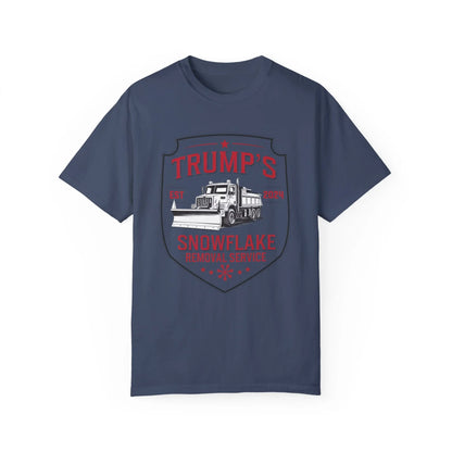 Trumps Snowflake Removal Service, Comfort Colors Garment-Dyed T-shirt - Galvaleos
